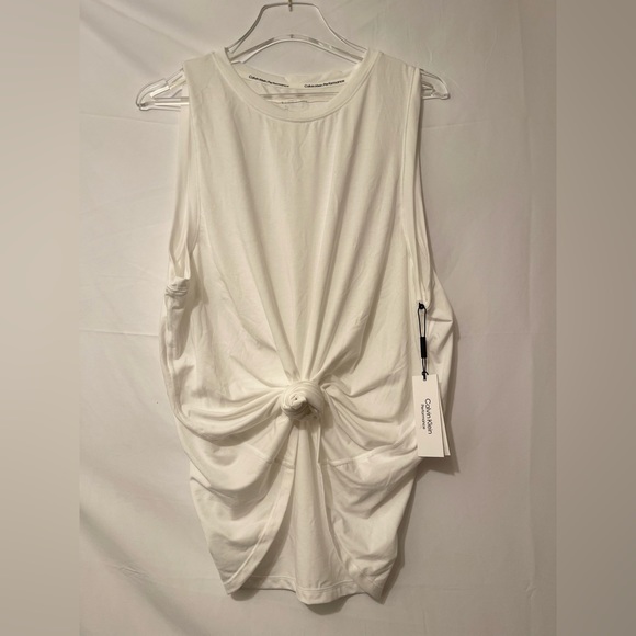 CALVIN KLEIN Performance Dropped Arm Hole Tank Top NWT - Picture 4 of 7